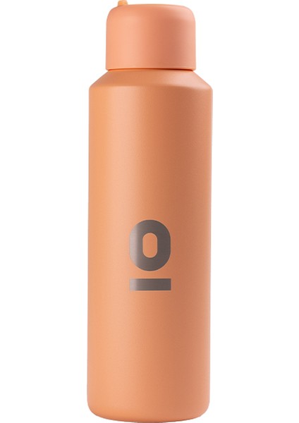 Paslanmaz Çelik Somon Rengi Su Şişesi 600 ml No:82