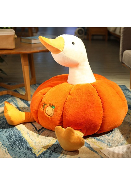 105 cm Balkabağı Ördek Peluş Bebek Sevimli Yastık (Yurt Dışından)