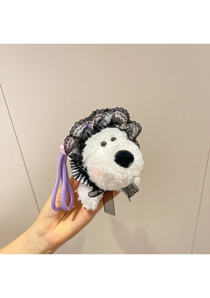5 Inç Karikatür Köpek Yavrusu Kolye Peluş Oyuncak Köpek Bebek Anahtarlık (Yurt Dışından)