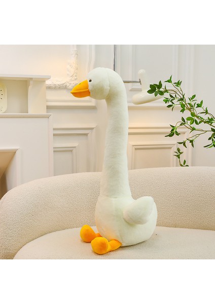 100 cm Dinozor Sarıl Kaz Peluş Bebek Bebek Yastık Hediye (Yurt Dışından)