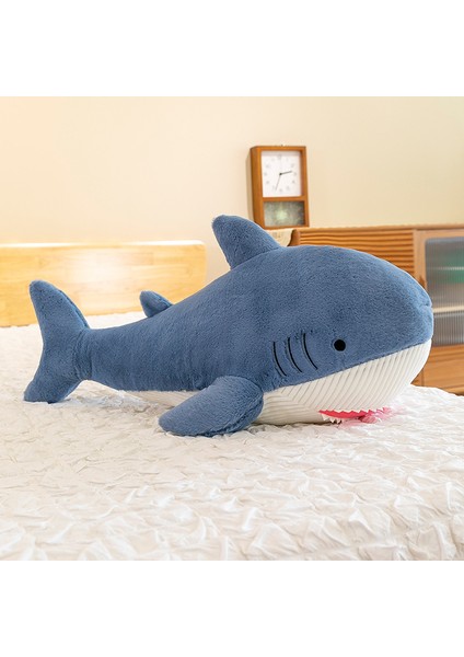 85 cm Köpekbalığı Peluş Bebek Bebek Yastığı Hediye (Yurt Dışından)