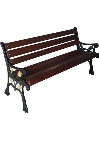 Döküm Bank Ahşaplı Bahçe Bankı Dış Mekan Bank 1 Adet