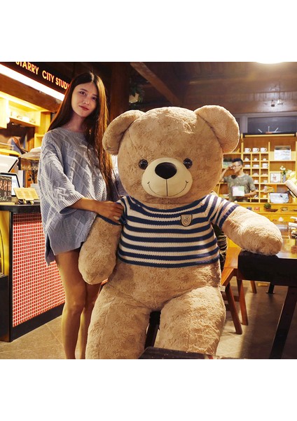 160 cm Sevimli Oyuncak Ayı Peluş Bebek Bebek Yastık Hediye (Yurt Dışından)