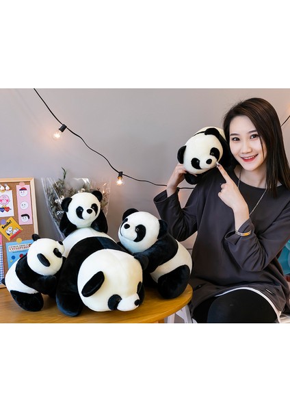25 cm Sevimli Dev Panda Peluş Oyuncak Bebek Yastık Hediye (Yurt Dışından) fırsatları