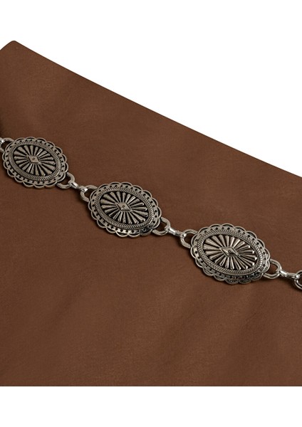 Metal Kemerli Midi Etek TS1250004110074 indirimleri