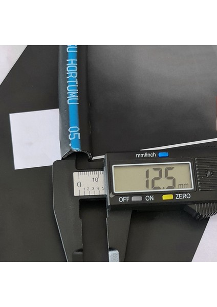 Kauçuklu Termo Bahçe Hortumu 25 Metre Dayanıklı 3 Katlı Sağlam Su Sulama Yıkama Hortum 12.5 mm 1/2"