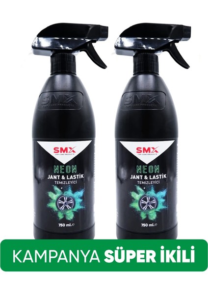 Neon Jant & Lastik Temizleyici 750 ml 2 Adet