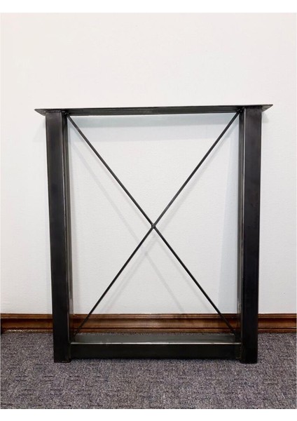 Masa Ayağı Siyah Metal Profil Masa Ayağı Çalışma Masası Ayağı modelleri