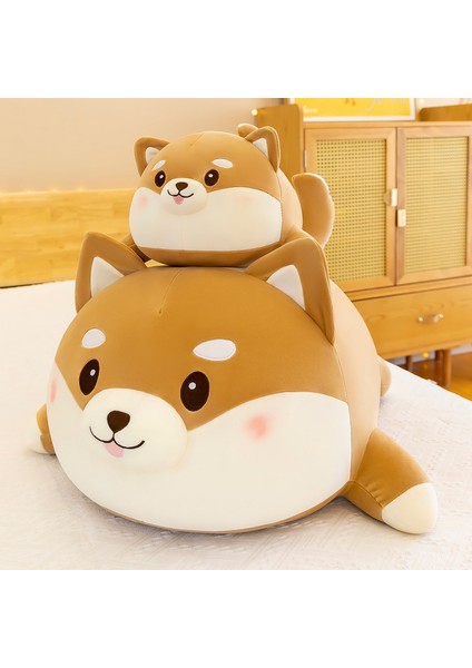 50 cm Corgi Köpek Peluş Oyuncak Bebek Yastık Hediye (Yurt Dışından)