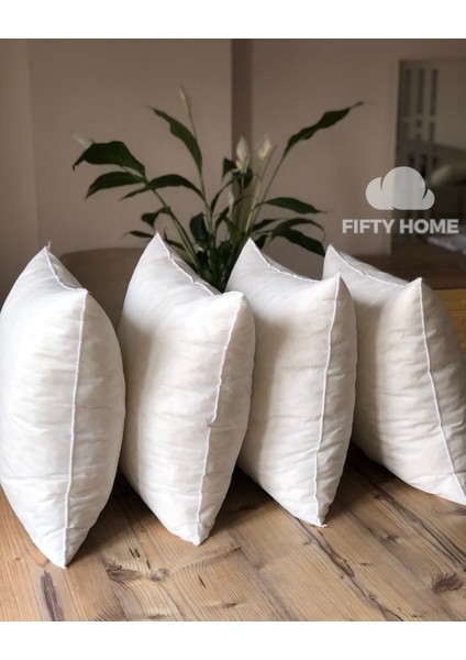 4 Adet Kırlent Iç Yastık - 8 Farklı Ebat - Dolgusu 100% Kırpık Sünger fırsatları