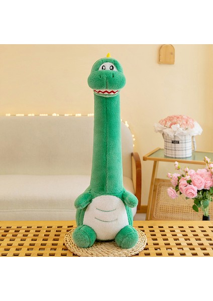 100 cm Dinozor Sarıl Kaz Peluş Bebek Bebek Yastık Hediye (Yurt Dışından)