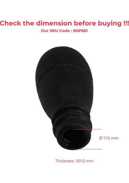 Citroen Berlingo Peugeot Partner MK1 2403.T9 İçin Siyah Krom Renk Manuel 5 İleri Vites Topuzu fiyatları