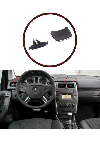 BDP979 Mercedes A Class W169 B Class W245 Sports Tourer A1698301254 İçin Klima Havalandırma Panel Düğmesi modelleri