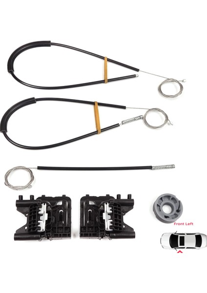 BWR5527 Land Rover Range Rover Sport Mk2 L494 2013-2022 LR077816 Için Ön Sol Kapı Cam Kriko Tamir Seti modelleri