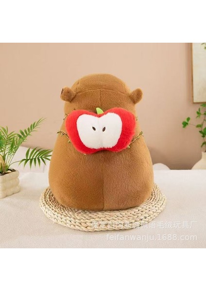 40 cm Kirpi Balığı Klima Battaniyesi 2'si 1 Arada Peluş Oyuncak Bebek Yastık Hediye (Yurt Dışından)