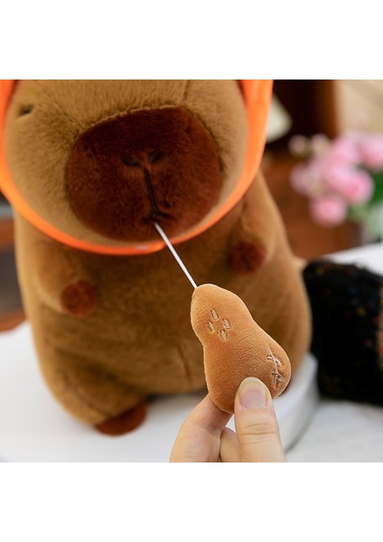 40 cm Trabzon Hurması Kirpi Balığı Peluş Oyuncak Bebek Yastık Hediye (Yurt Dışından)