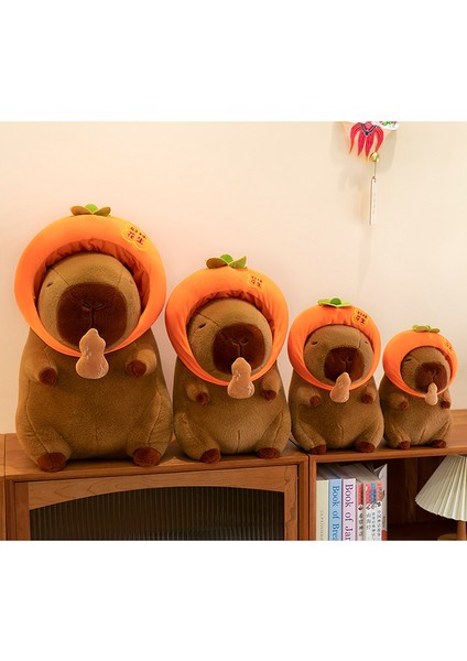 40 cm Trabzon Hurması Kirpi Balığı Peluş Oyuncak Bebek Yastık Hediye (Yurt Dışından)