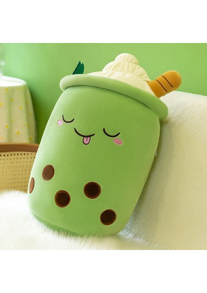 24 cm Sevimli Süt Çay Bardağı Peluş Oyuncak Bebek Yastık Hediye (Yurt Dışından)