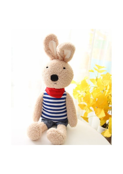 45 cm Sevimli Sucre Tavşan Peluş Oyuncak Bebek Yastık Hediye (Yurt Dışından)