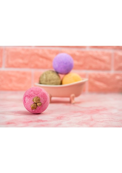 4'lü Banyo Topu Seti Lavanta - Misk - Vanilya - Gül 4x120 gr indirimleri