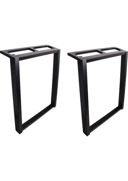Profil Masa Ayağı Çalışma Masası Ayakları Metal Masa Ayağı 1 Takım Siyah Renk