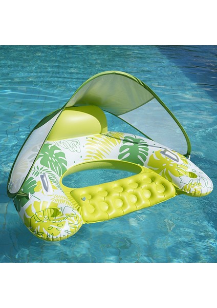 Şişme Yüzer Yatak Yetişkin Havuzu Yüzer Sandalye Aqua Kanepe U-Back Recliner (Yurt Dışından)