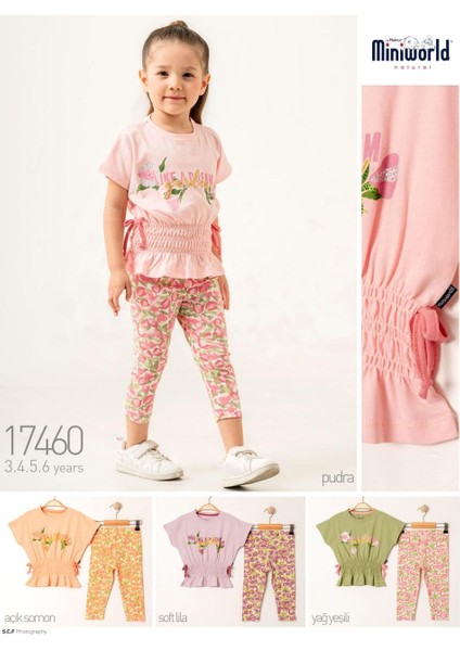 Kız Çocuk Taytlı Takım 17460