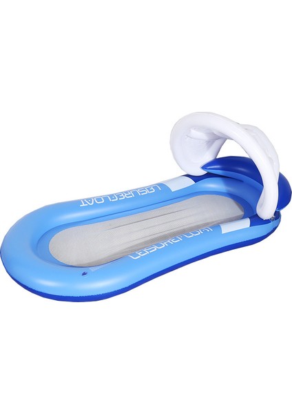 Şişme Yüzer Yatak Yetişkin Havuzu Yüzer Sandalye Aqua Kanepe U-Back Recliner (Yurt Dışından)