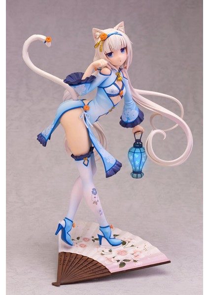 Kedi Kadın El Çizimi Model Süs Heykeli Hediye (Yurt Dışından)