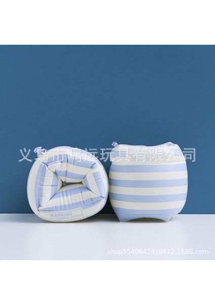 Yeni Retro Çizgili Yüzme Halkası Çocuk Yüzme Halkası Koltuk Altı Halkası Yüzme Halkası Kol Halkası 5-9 Yaş Için Uygun (Yurt Dışından)