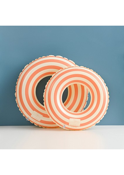 Yeni Retro Çizgili Yüzme Halkası Çocuk Yüzme Halkası Koltuk Altı Halkası Yüzme Halkası Kol Halkası 5-9 Yaş Için Uygun (Yurt Dışından)