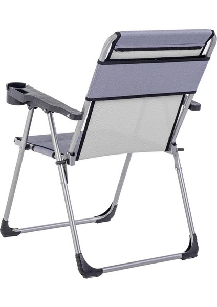 4 Adet Katlanır Kamp Sandalyesi ve Masa Seti - Rock - Lacivert - Bardaklıklı - 140 kg fırsatları