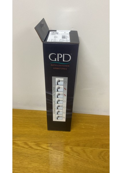 Adnoss Gpd DST43ASKILI Duş Seti̇ (3 Fonksiyonlu Ø110)