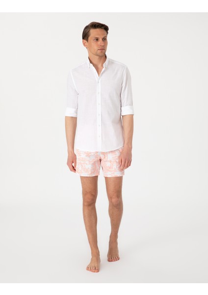Erkek Pembe Deniz Şortu 50307955-VR053