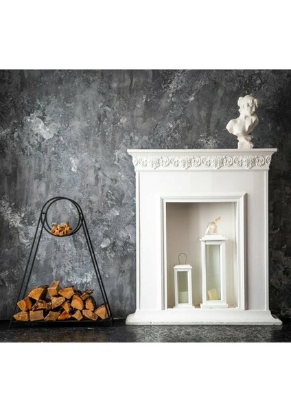 Odunluk Şömine Yanı Metal Odunluk 1 Adet fırsatları