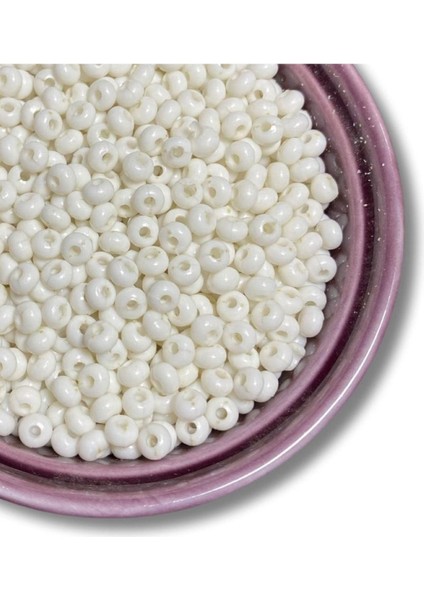 White Pixel - Akrilik Kum Boncuk - ( 25 gr - Ort 350 Adet )