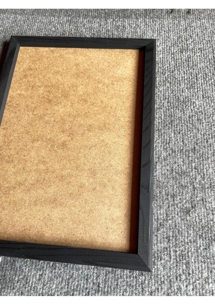 Siyah Doğal Ahşap Çerçeve (35 x 50) Boyut Evrak Puzzle Poster modelleri