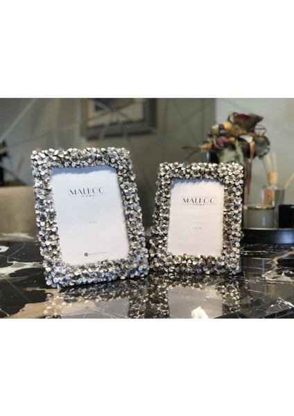 Ikili Papatya Çerçeve Gümüş 13 x 18 ve 15 x 20 fiyatları