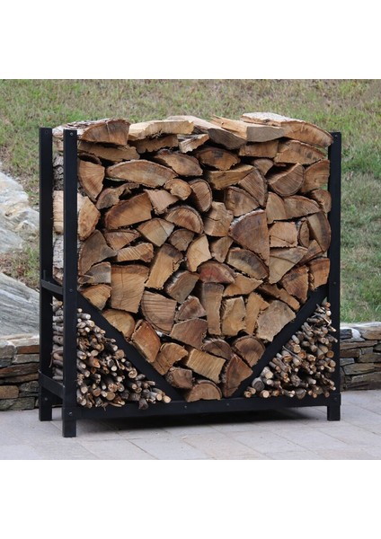 Metal Odunluk Şömine Yanı Odun Dolabı Bahçe Odunluğu fiyatları