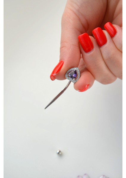 Piercing Takma Kolaylığı | 2'li Çelik Geçiş Iğnesi Seti Piercing Takmanın En Pratik Yolu fırsatları