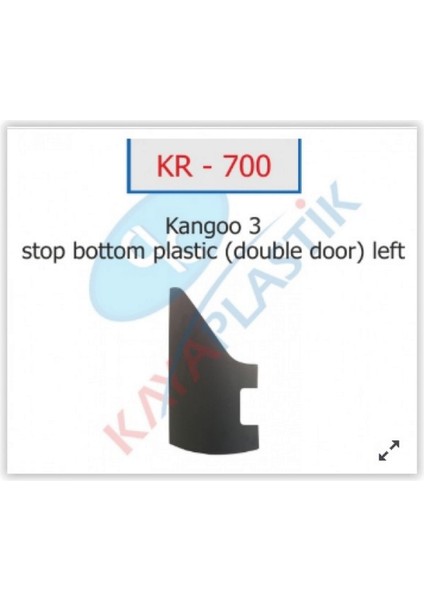 Arka Tampon Sol Üst Parça Kng Iii 08 Çift Kapi Gnzrz