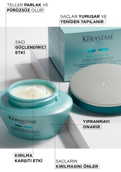 Resistance Force Architecte -Dipten Uca Onarıcı Maske 200 ml fırsatları