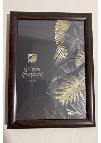 A4 Çerçeve 21 x 30 cm | Camlı Duvar ve Masa Çerçevesi | Asılabilir Çerçeve