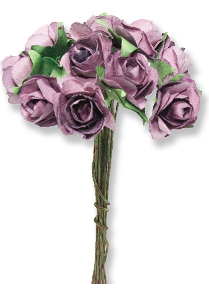 12 Demet (144 Adet) Küçük Kağıt Gül Çiçek fiyatları