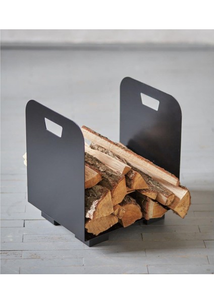 Dekoratif Odunluk Odun Düzenleyici Modern Tasarım Odunluk