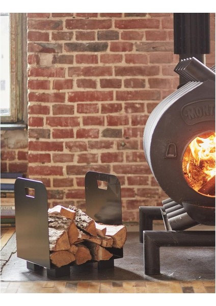 Dekoratif Odunluk Odun Düzenleyici Modern Tasarım Odunluk