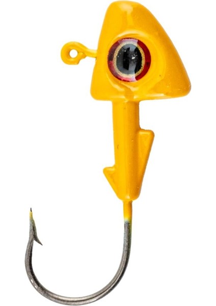 Jighead - Zoka - Kurşunlu Olta Iğnesi - (Xh-A 07) - Sarı - 10 Gr - 10 Adet