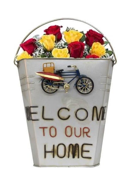 Dekoratif Metal Saksı Hediyelik fiyatları