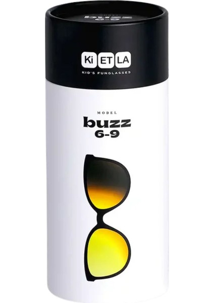 Buzz Güneş Gözlüğü 6-9 Yaş Black fırsatları