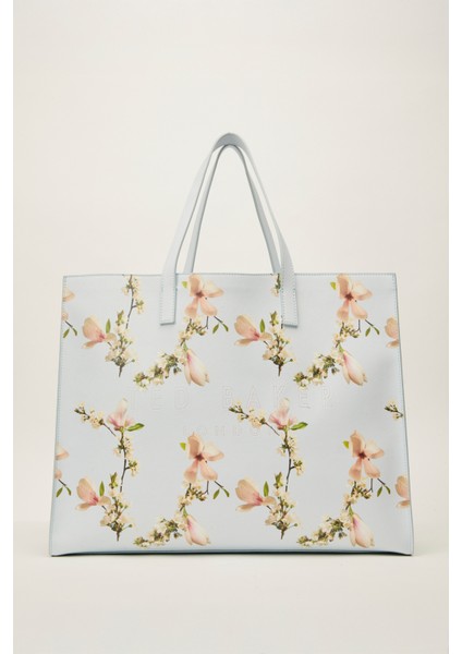 Mavi Ikonik Floral Desenli Küçük Çanta TBSS25FIB072